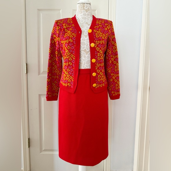 Authentic Yves Saint Laurent Skirt Set - Picture 1 of 16